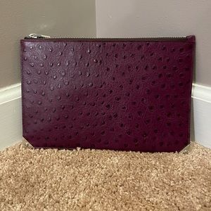 Alexander Wang Ostrich leather clutch